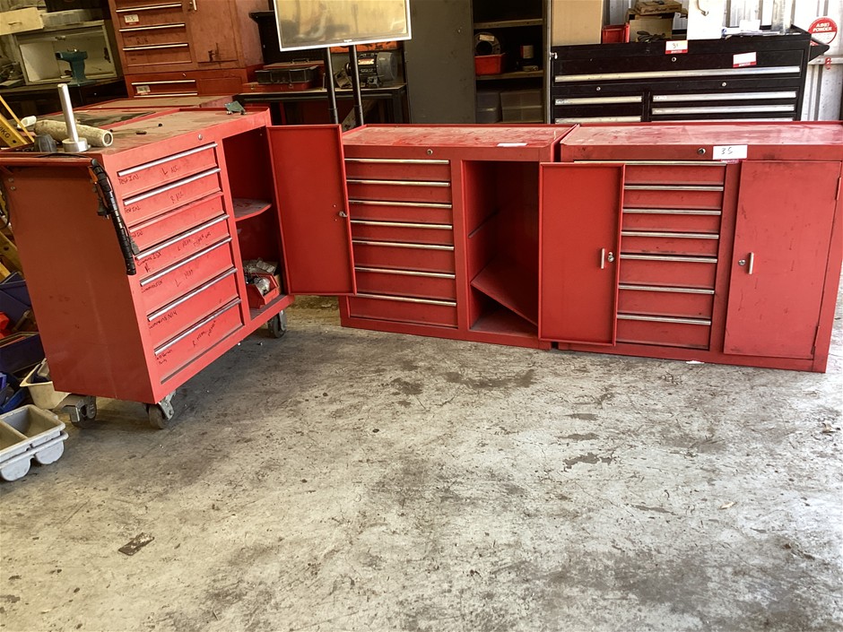 Tool Cabinets x 3