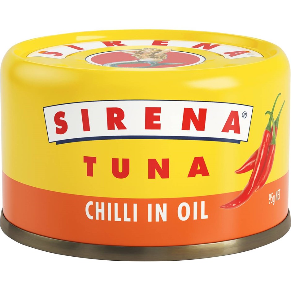 11 x SIRENA Tuna Chilli in Oil 95g.