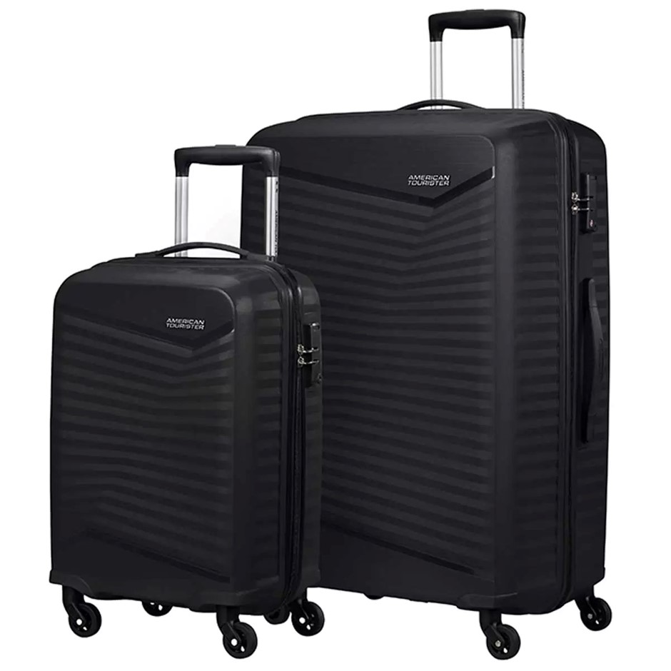American Tourister Jet Driver 2.0 Luggage 2 Piece Set, Black, Large: 73.66