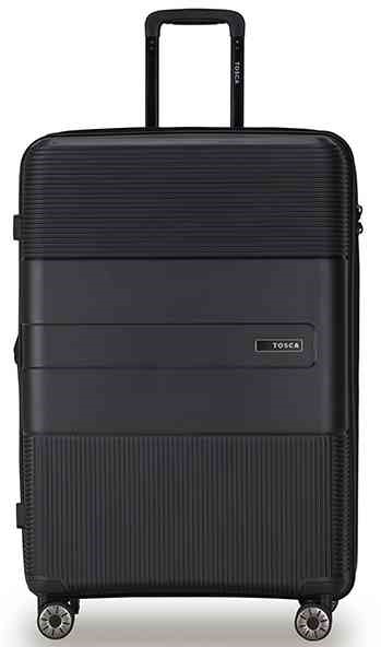 TOSCA Orion Large Hard Trolley Luggage, 76cm Case, Black NB: Used
