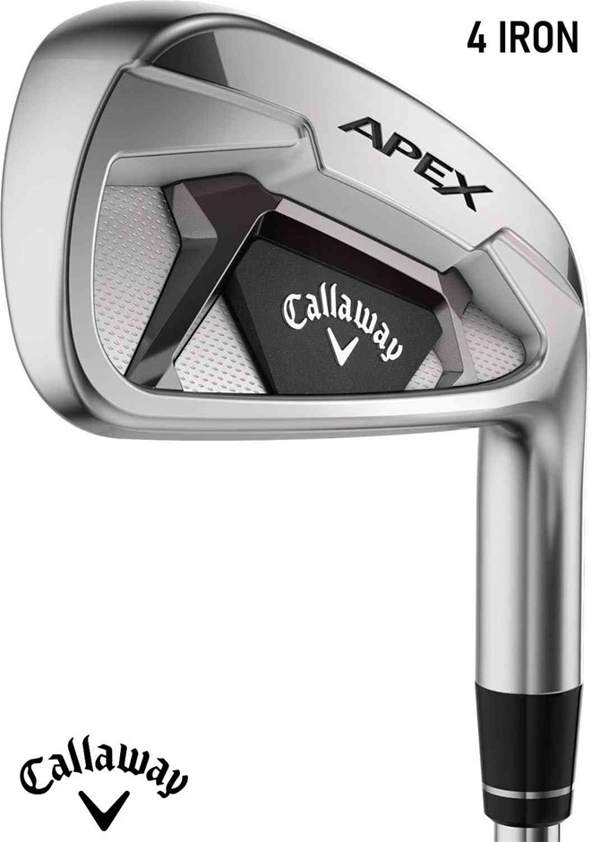 CALLAWAY Golf 2021 Apex Individual Iron (Right-Handed, Graphite, Regular, 4