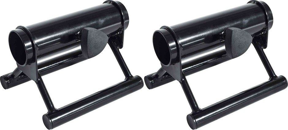 2 x CAP Barbell Exercise Machine Double D Grip Attachment, Fits 2-Inch Bars