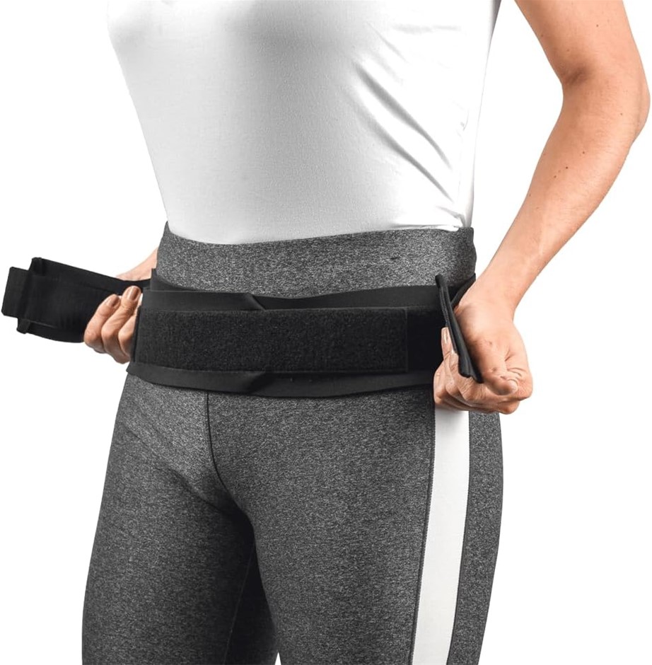THERMOSKIN Sacroilliac Support Belt 2XL, Black