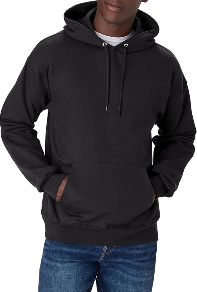 HANES Men's Ultimate Heavyweight Fleece Hoodie for Men, Size M