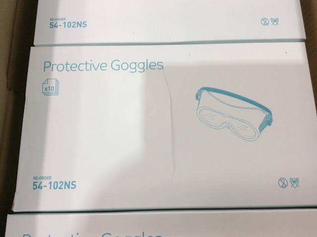 Multigate Protective Goggles 54-102NS New