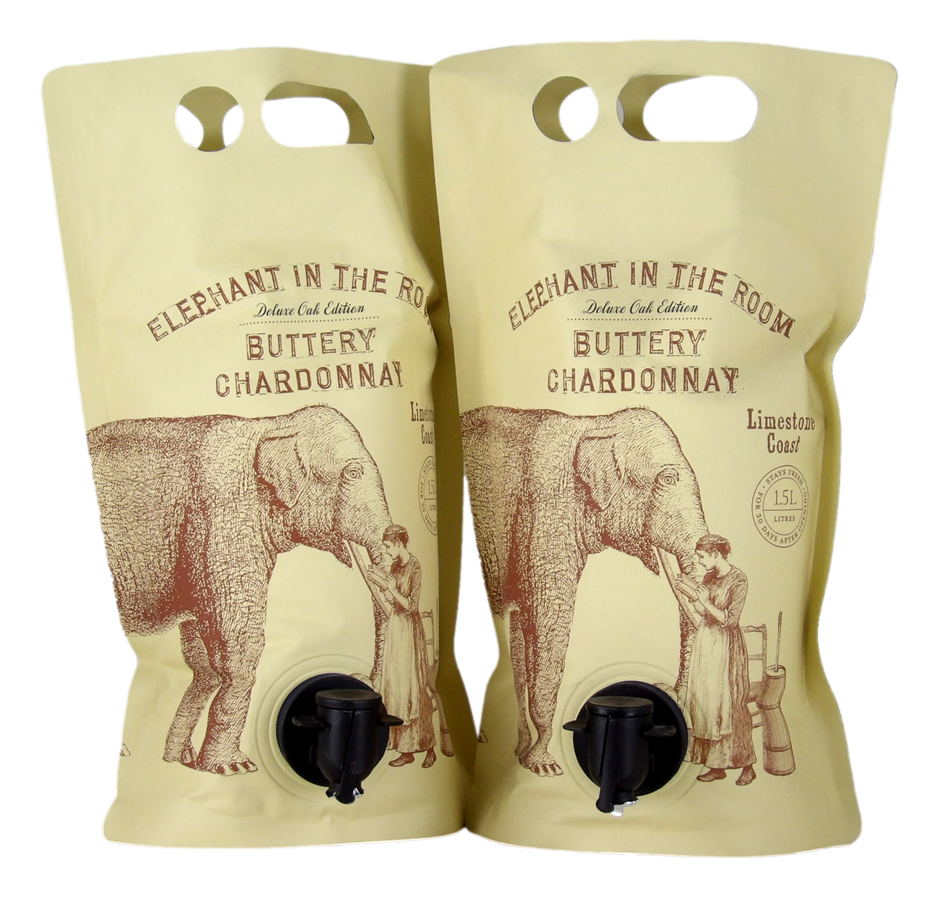 Elephant in the Room Buttery Chardonnay 2024 Cask (2x 1.5L), Limestone Co