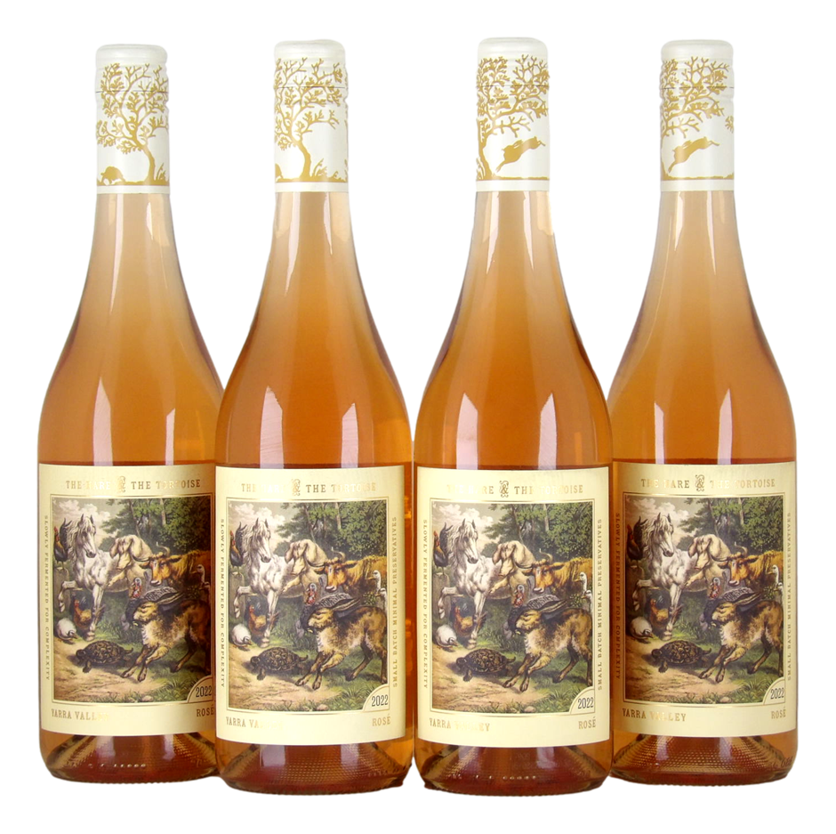 Hare & Tortoise Rose  2022 (4x 750mL), Yarra Valley