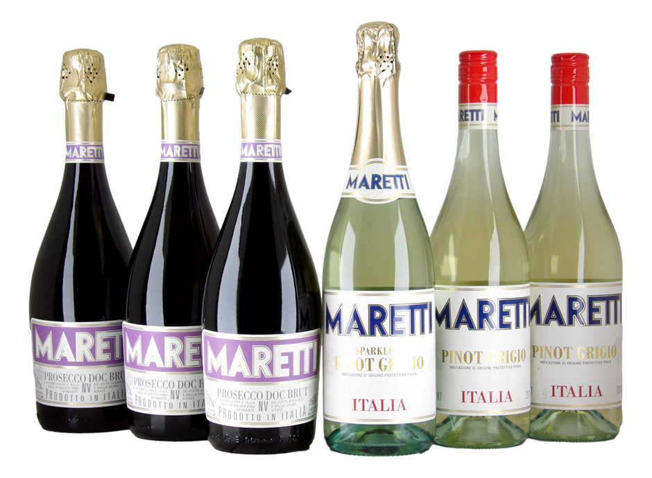 Mixed Maretti Pack (6x 750mL), Italy