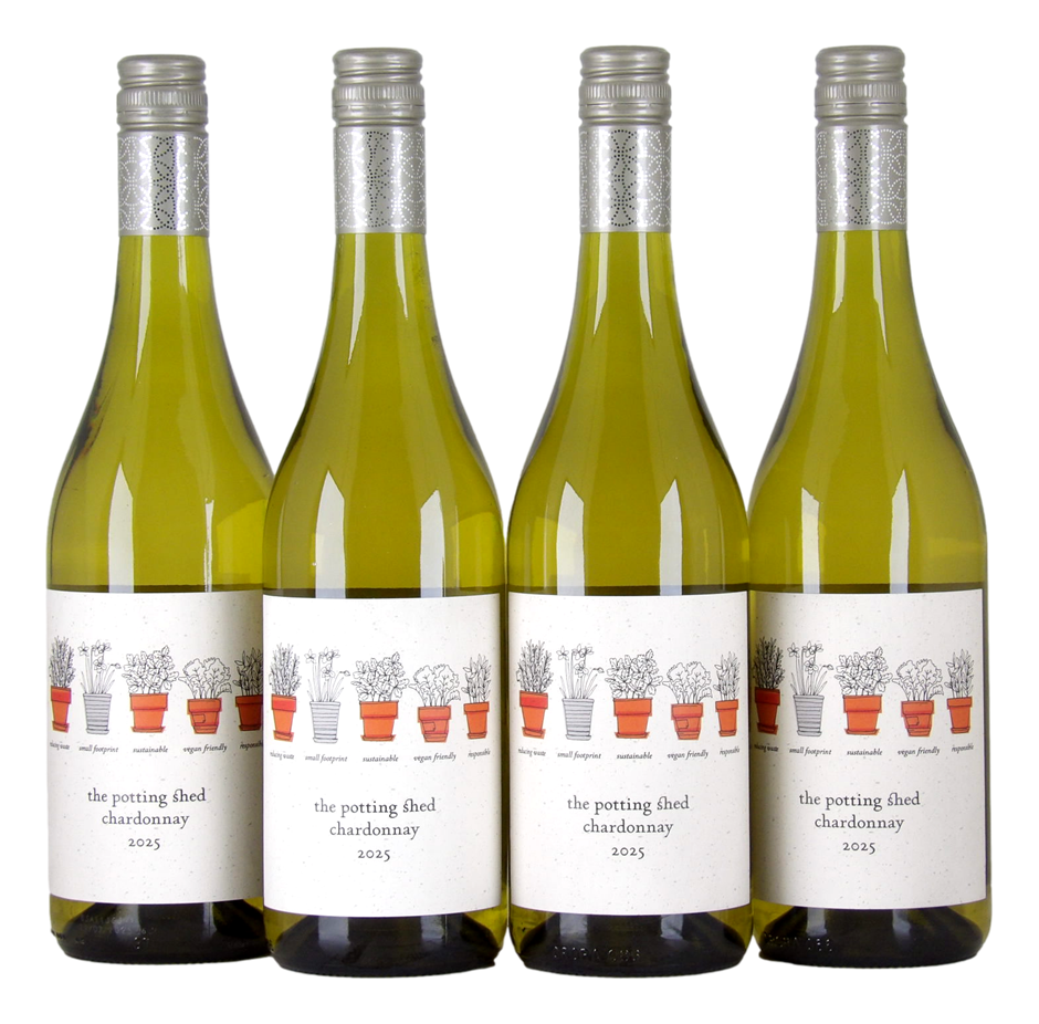 Potting Shed Chardonnay 2025 (4x 750mL), South Australia
