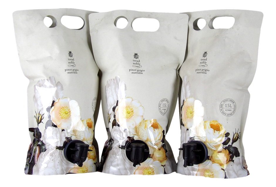 Tread Softly Pinot Grigio NV Cask (3x 1.5L), South Australia