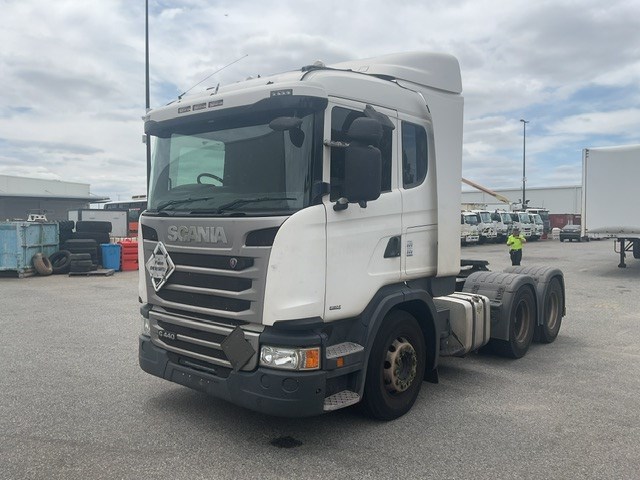 <p>2015 Scania  G440 6 x 4 Prime Mover Truck</p>