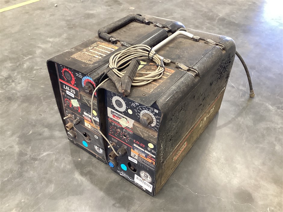 Lincoln Electric LN-25 Wire Feeders x2