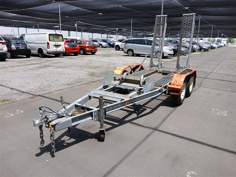 <p>2012 Carter Wesco BT2751 Tandem Plant Trailer</p>