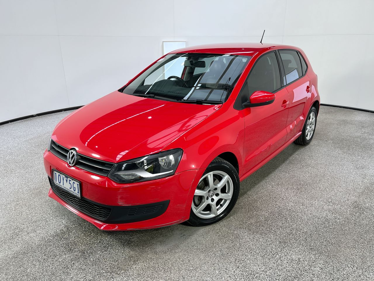 2010 Volkswagen Polo 77TSI COMFORTLINE 6R Automatic Hatchback