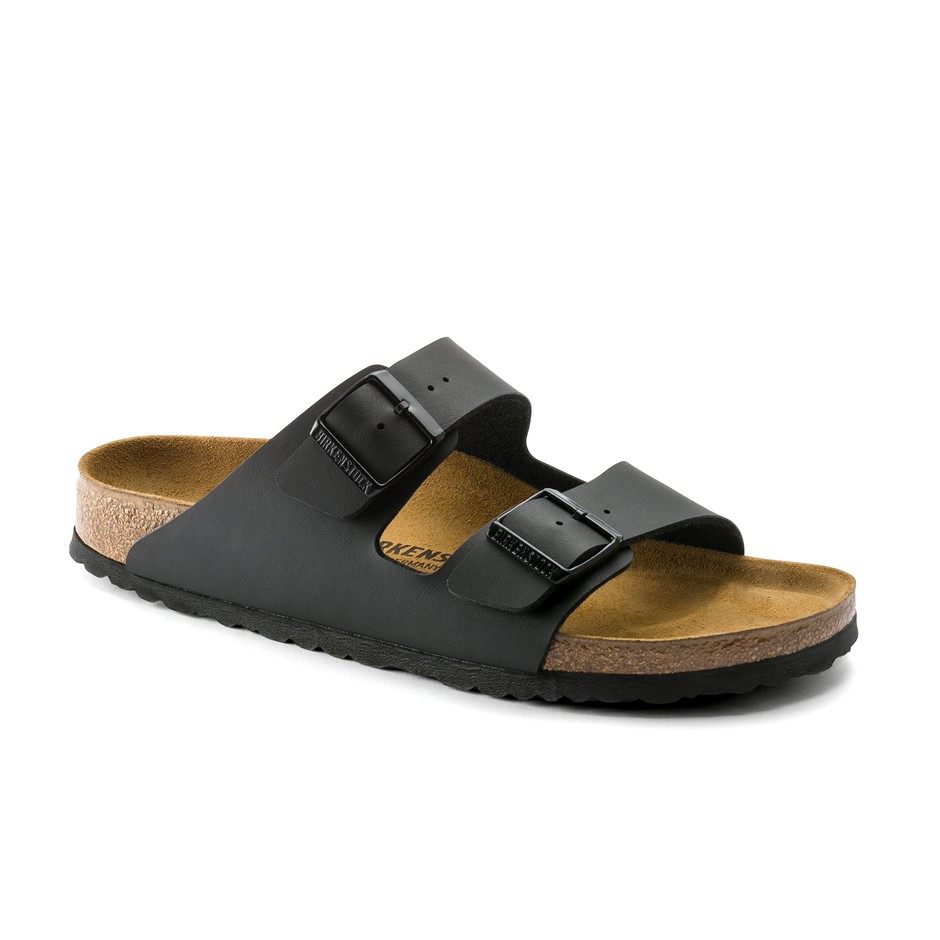 BIRKENSTOCK Arizona BS Sandals, Size 46, Black. Buyers Note - Discount Fre