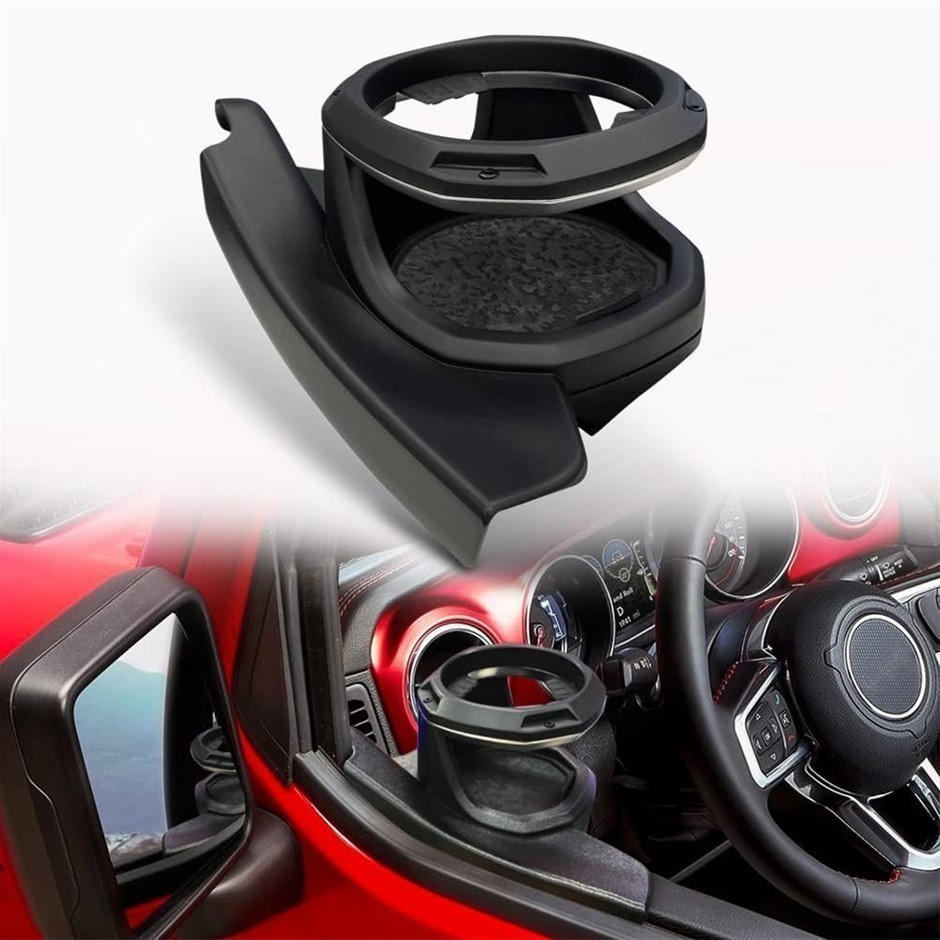 AZUTO Cup Holder for Jeep Wrangler (JL) / Gladiator (JT) Left-Side MHG-037
