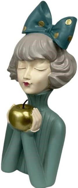 U LIKE HOMEWARES Eve Apple Planter, Gold, 36 cm Height.