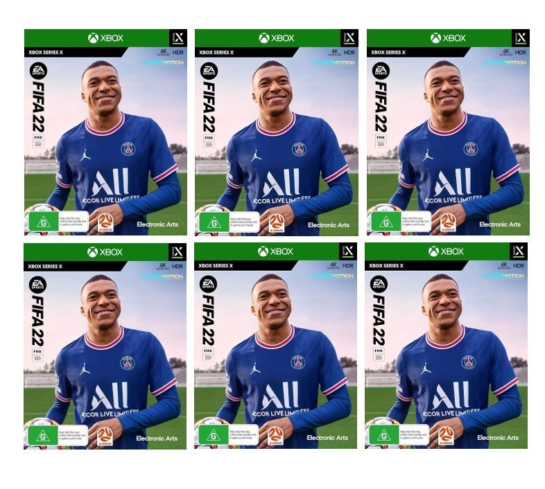 6 x FIFA 22 Standard Plus Edition - Xbox Series X