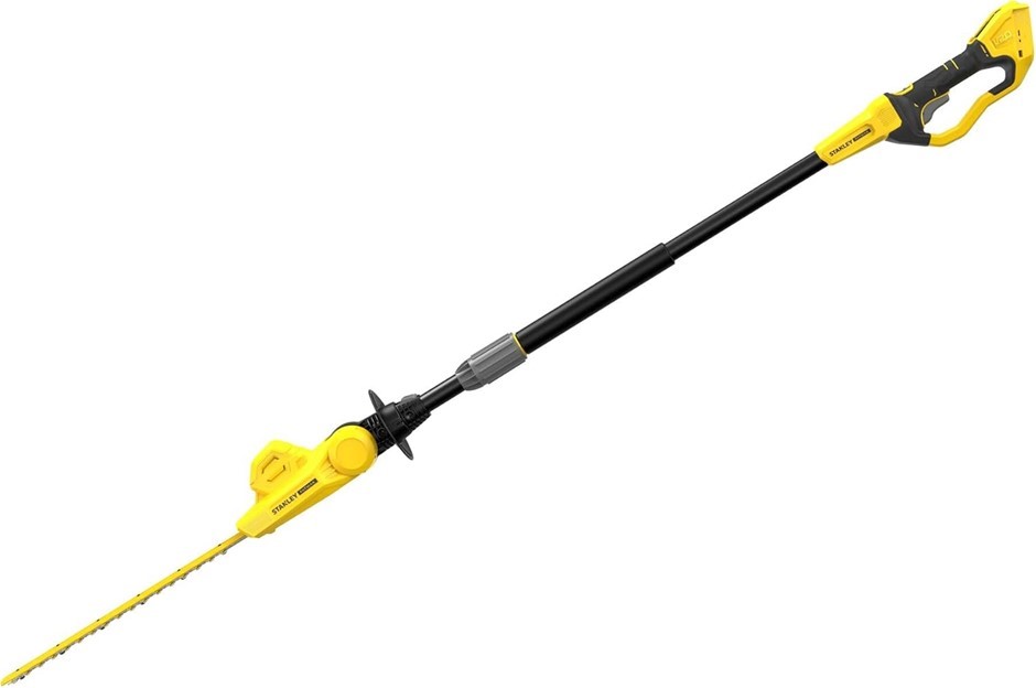 STANLEY FATMAX V20 18V Pole Hedge Trimmer - 45cm Stamping Blade with 18mm G