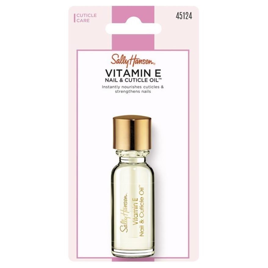 3 x SALLY HANSEN Vitamin E Nail & Cuticle Oil, 13.3ml.