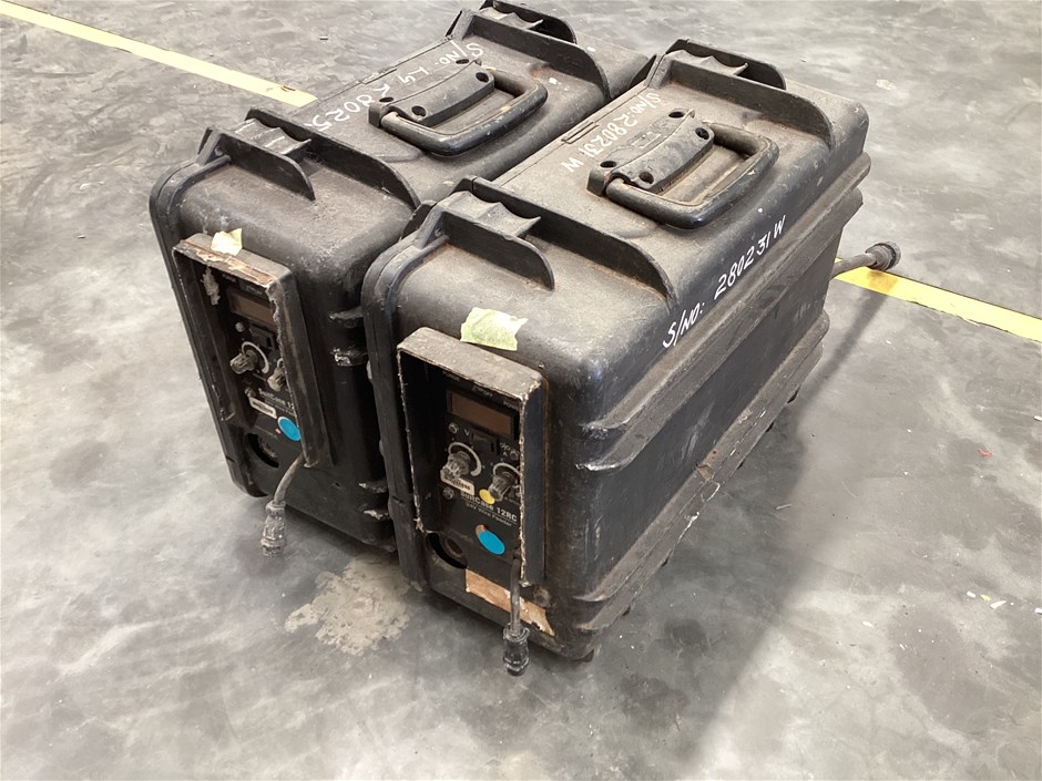 <p>Miller Suitcase 12RC Wire Feeders x2</p>