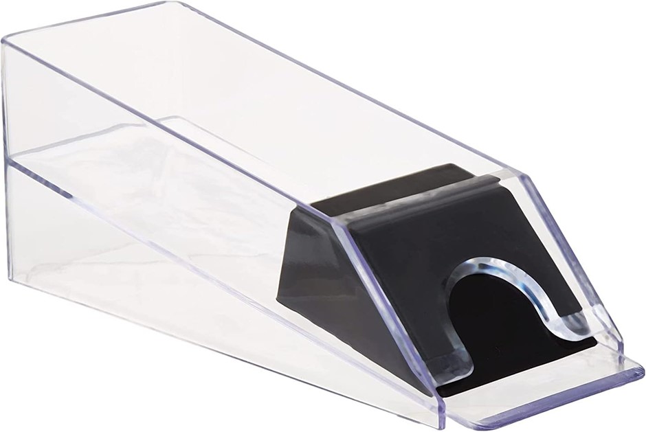 TRADEMARK POKER Blackjack Dealing Shoe. NB: slightly damaged box