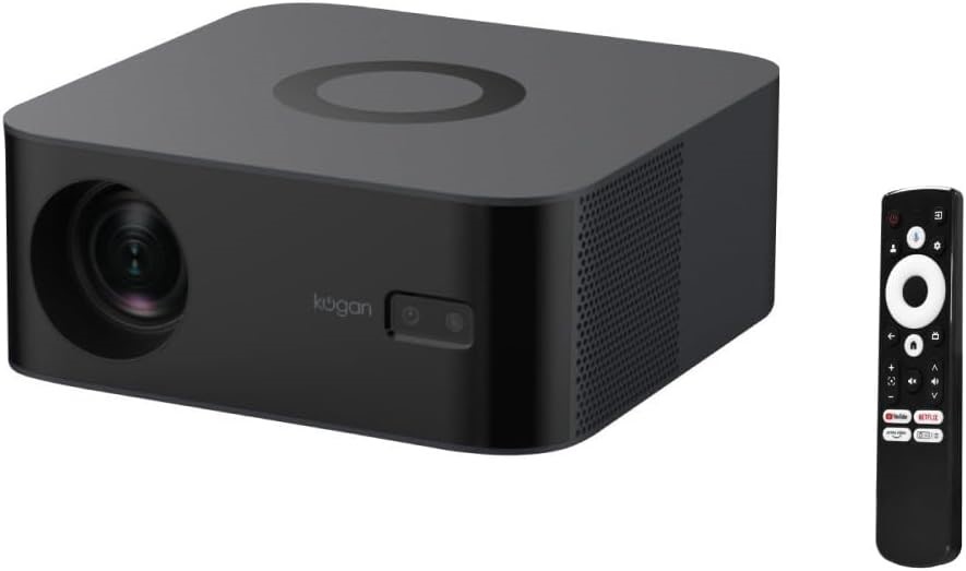 KOGAN Smart AI Google TV Projector NB: minor use