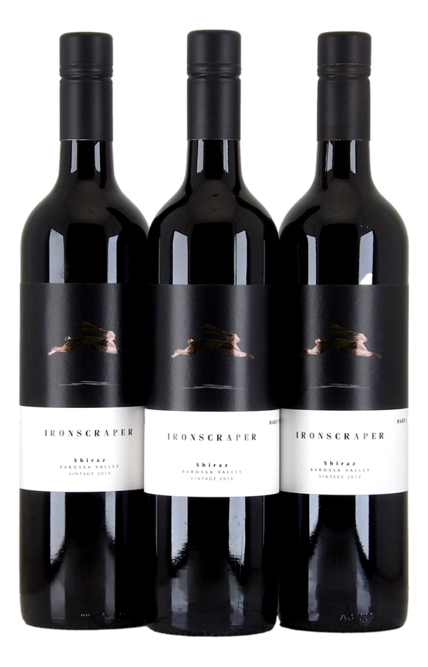 Hares Chase Ironscraper Shiraz 2018 (3x 750mL)