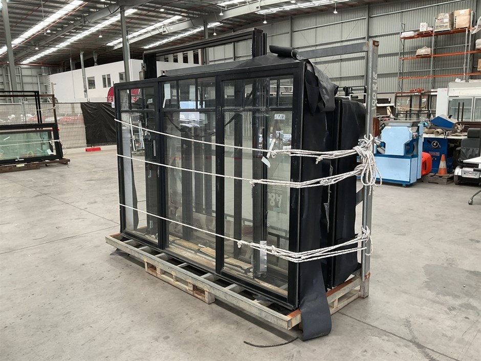 Assorted Alloy Window Frames x 4