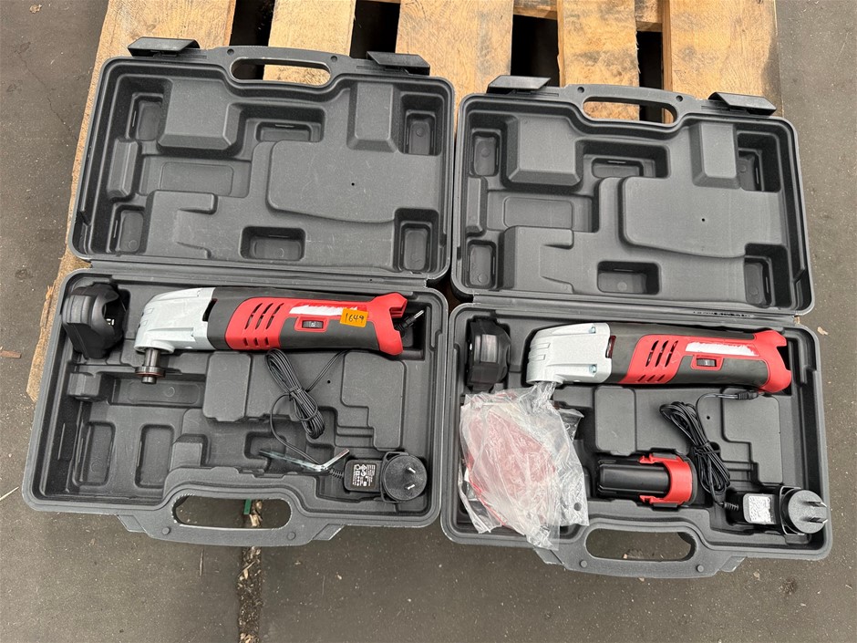 10.8V Lithium Ion Cordless Multifunction Tool x 2 units