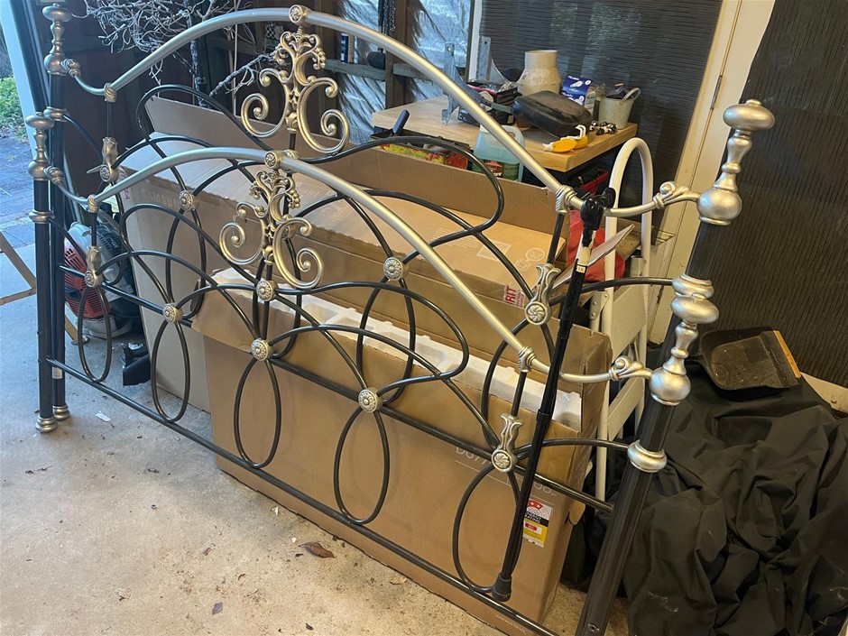 Faux Wrought Iron Bed Frame