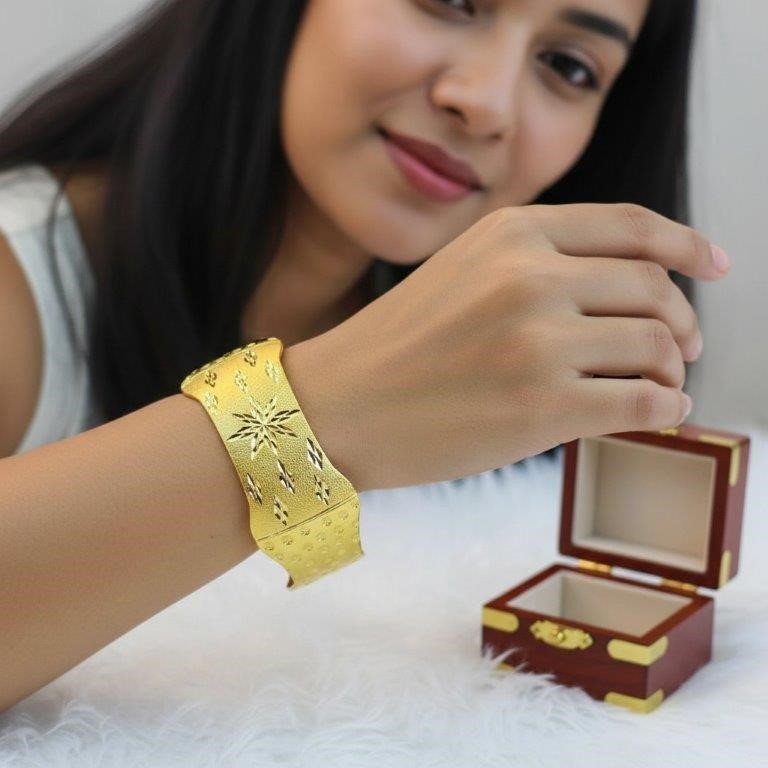 22KGold-filled/Italy Stamped Yellow Gold Filled Bangle