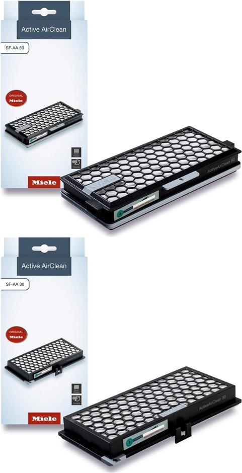 2 x MIELE Active AirClean Filters: SF-AA 30 (for Classic C1, C1, U1) & SF-A