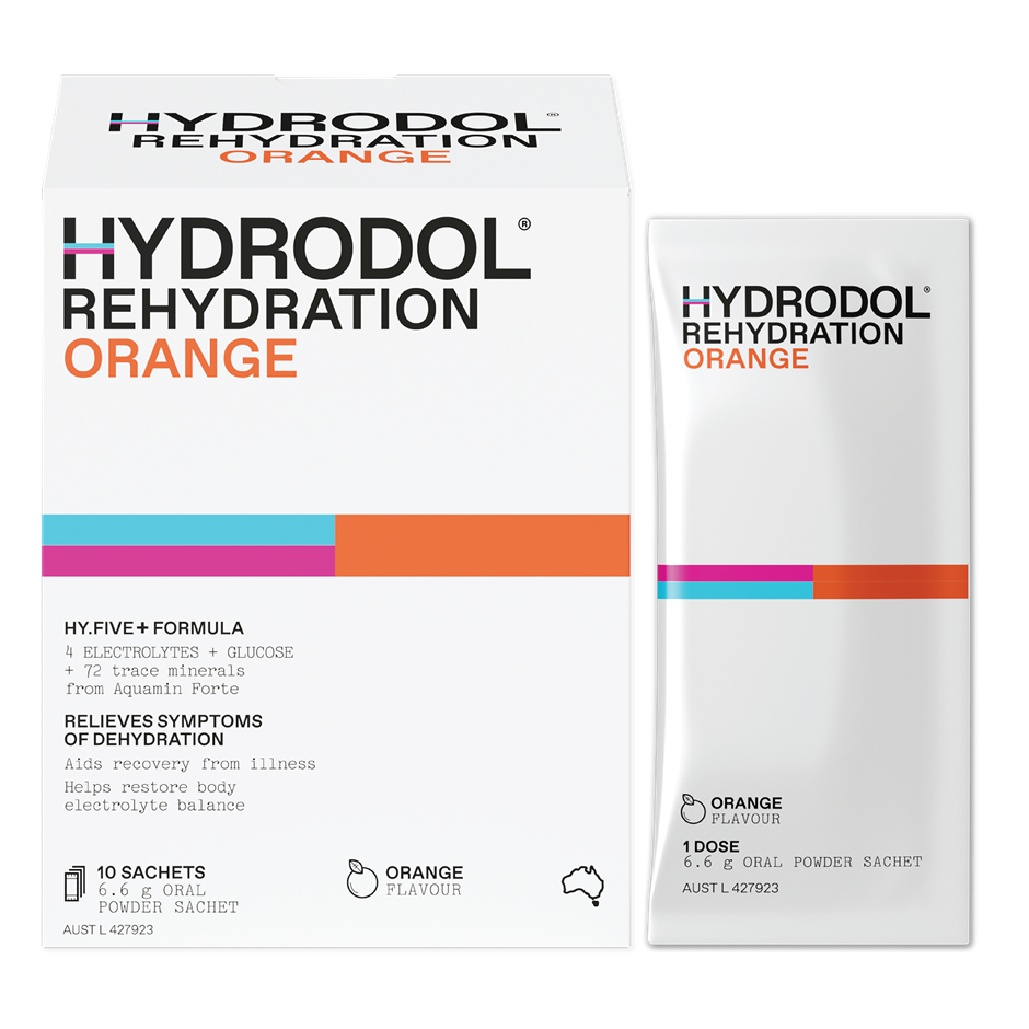 Hydrodol Rehydration Powder 10 pack - Orange