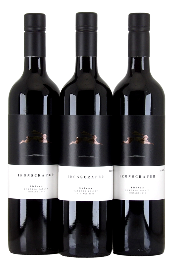 Hares Chase Ironscraper Shiraz 2018 (3x 750mL)