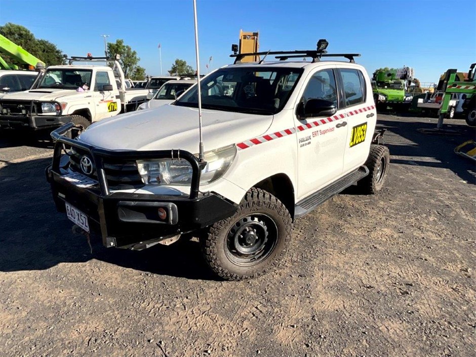 2017 Toyota Hilux Workmate Automatic 4 x 4 Dual Cab Ute