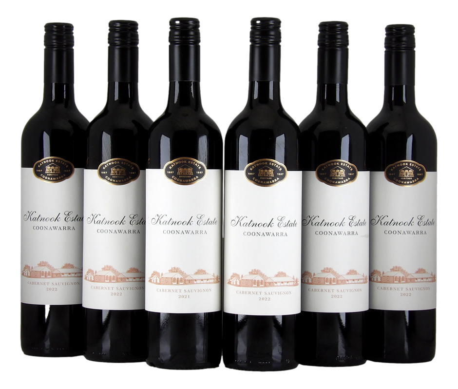 Katnook Estate Cabernet Sauvignon 2021/22 (6x 750mL)