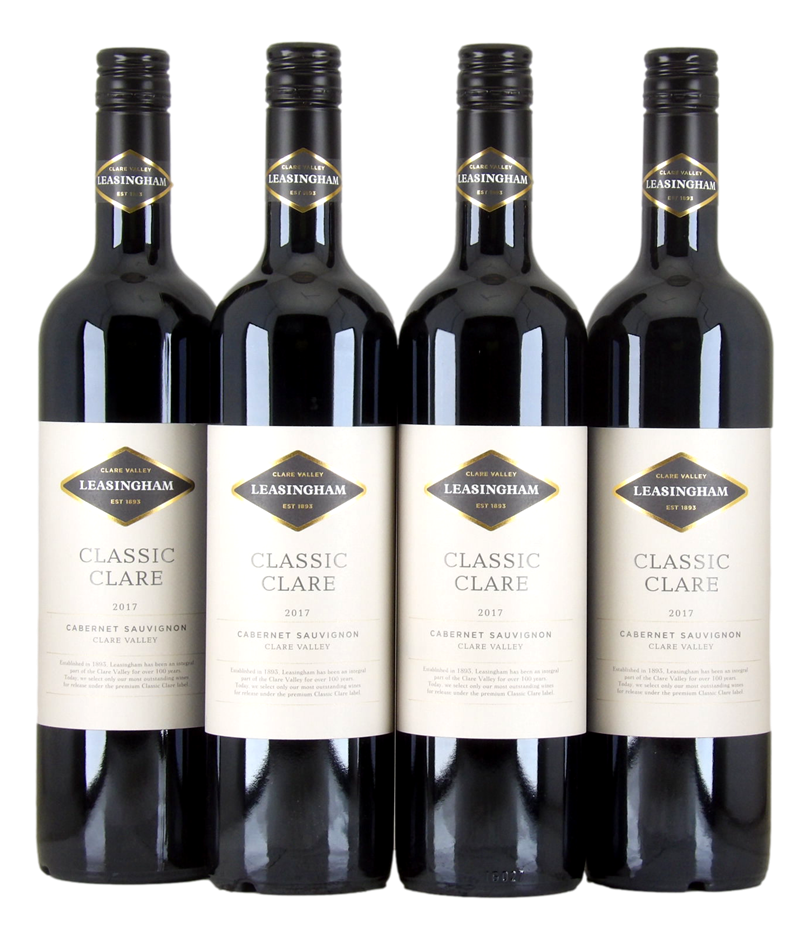 Leasingham Classic Care Cabernet Sauvignon 2017 (4x 750mL)