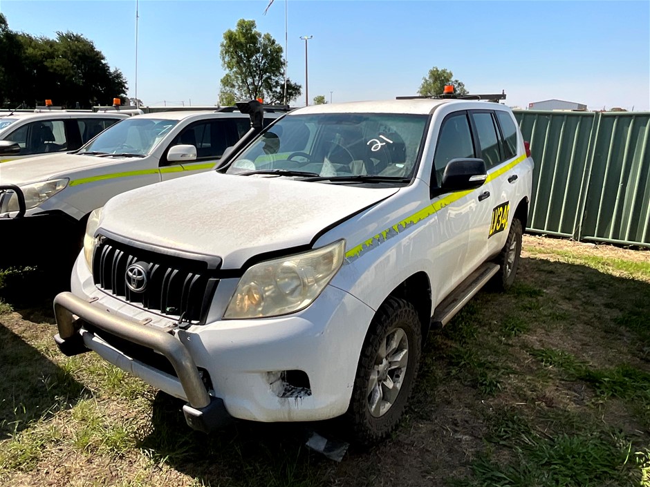 2010 Toyota Landcruiser Prado GX 4 x 4 Manual Turbo Diesel Wagon