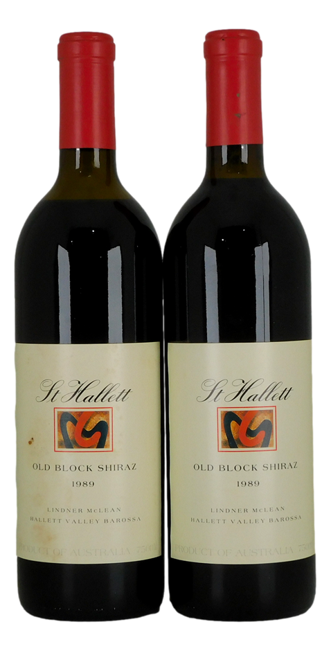 St Hallets Old Block Shiraz 1989 (2x 750mL), Barossa Valley