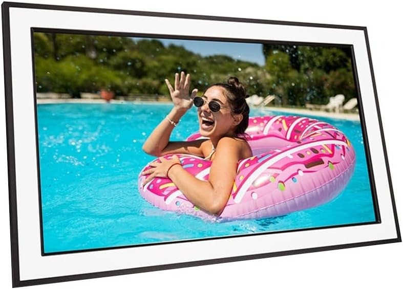 KOGAN 15.6" Wi-Fi Digital Photo Frame with Frameo App (Black) - KADPF156BKA