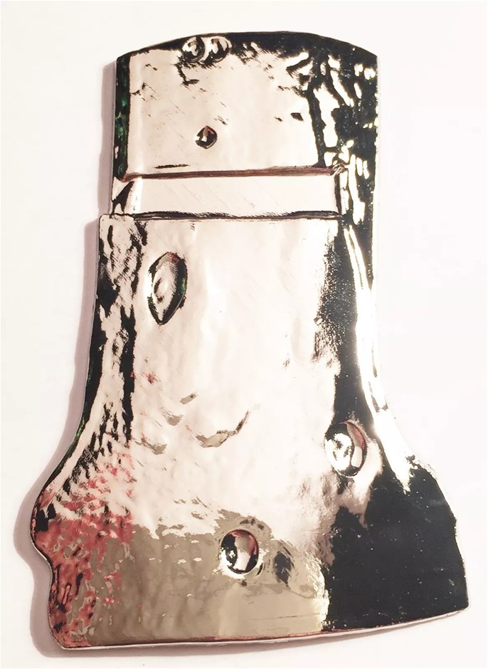 Rare 2016 "Ned Kelly" Helmet Ingot, 999 Fine Silver Plated, Outlawns 27