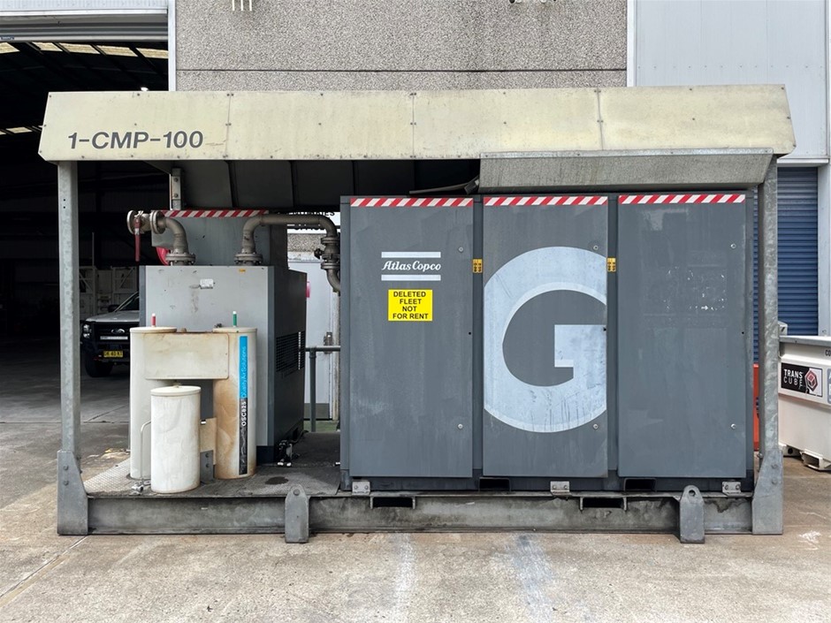 2011 ATLAS COPCO GA 160 FF Compressor