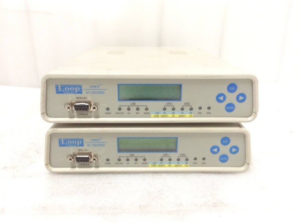 Loop 1500-2s-44-120-SNMP-AC CSU/DSU Units (Lot of 2)