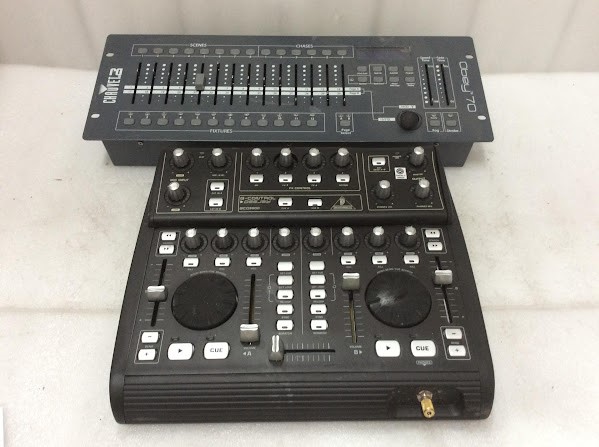 Behringer B-Control Deejay BCD3000&Chauvet DJ Obey 70 Controller (Lot of 2)