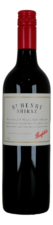 Penfolds St Henri Shiraz 2009 (1x 750mL), SA.