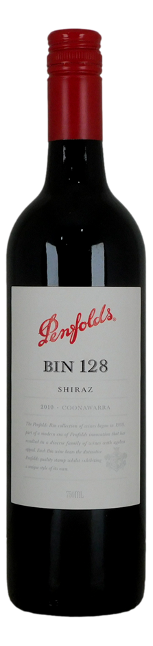 Penfolds `Bin 128` Shiraz 2012 (1 x 750mL), Coonawarra, SA.