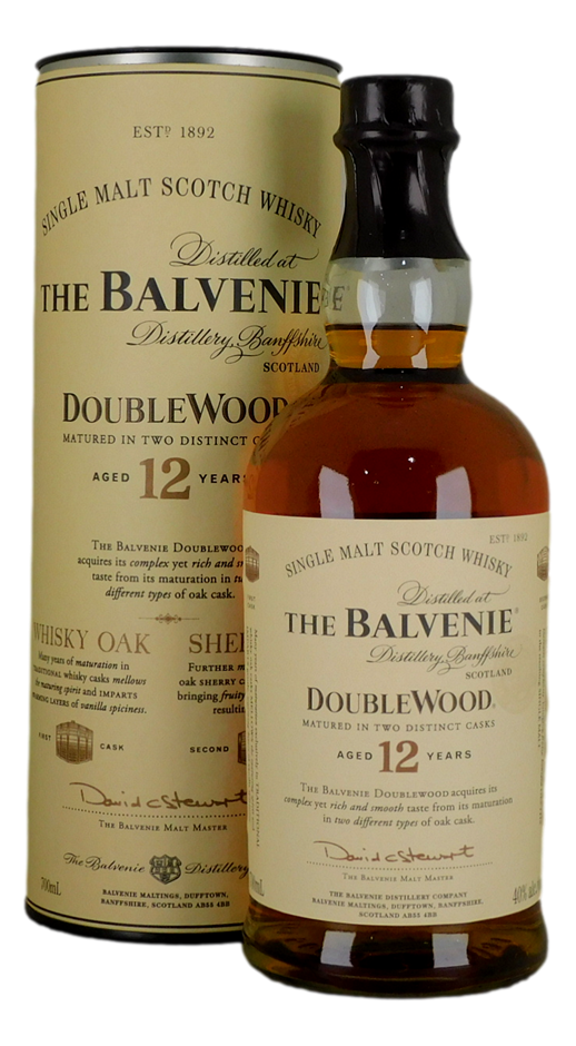 The Balvenie Double Wood Single Malt Scotch Whisky 12 YO (1x 700mL)