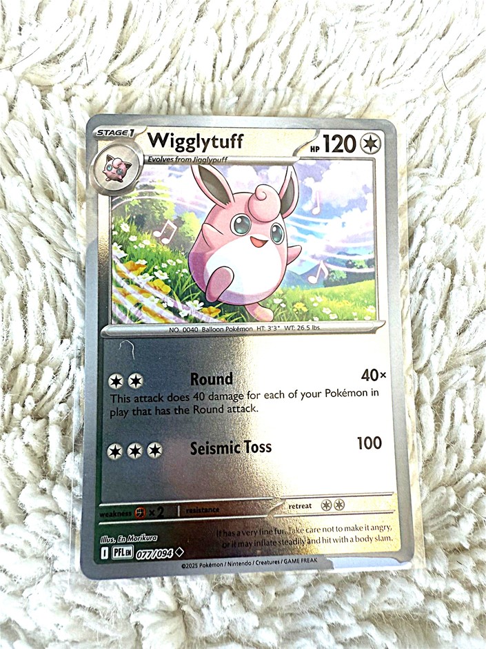 Wigglytuff 077/094 Reverse Holo ENG