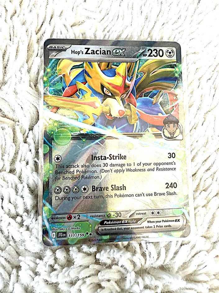 Hop's Zacian 111/159 RR ENG